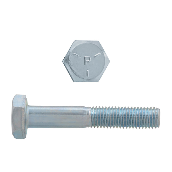 H. Paulin 076-311 Paulin 1/4"-28 x 1-1/4" Hex Head Cap Screws Grade 5 UNF Zinc PT 100 Pcs