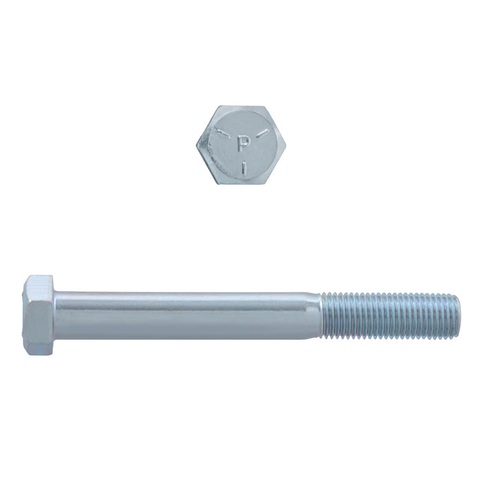 H. Paulin (680) 023-138 Paulin 3/8"-24 x 3" Hex Head Cap Screws Grade 5 UNF Zinc PT 4 Pcs