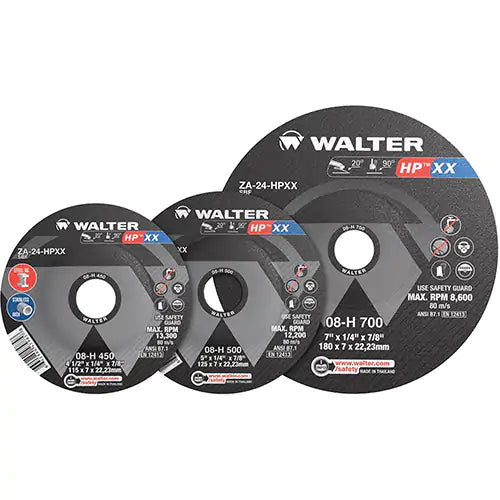 HP XX™ Grinding Wheel Max. RPM - 08H600