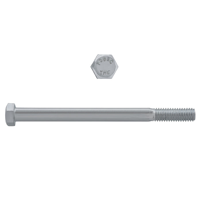 H. Paulin (680) 5000-506 Paulin 3/8"-16 x 5" Hex Head Cap Screws 18.8 Stainless UNC PT 10 Pcs