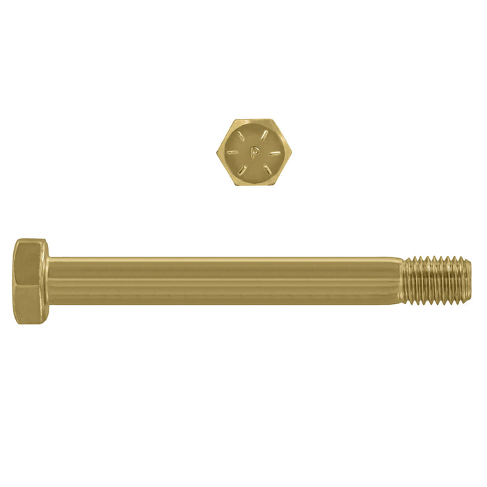 H. Paulin (680) B079-694 Paulin 5/8"-11 x 9" Hex Head Cap Screws Grade 8 UNC Zinc-Yellow PT 45 Pcs