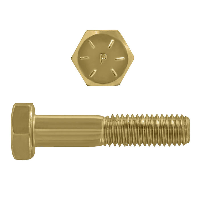 H. Paulin B079-319 Paulin 1/4"-20 x 2-3/4" Hex Head Cap Screws Grade 8 UNC Bare Metal PT 750 Pcs