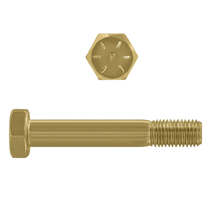 H. Paulin (680) 079-732 Paulin 3/4"-10 x 7" Hex Head Cap Screws Grade 8 UNC Zinc-Yellow PT 20 Pcs