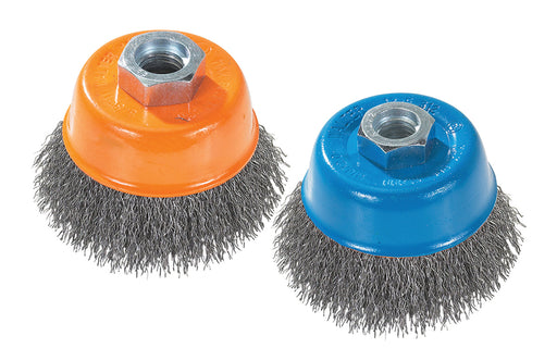 Walter 13E504 5" X 5/8"-11 CUP BRUSH CRIMPED WIRE