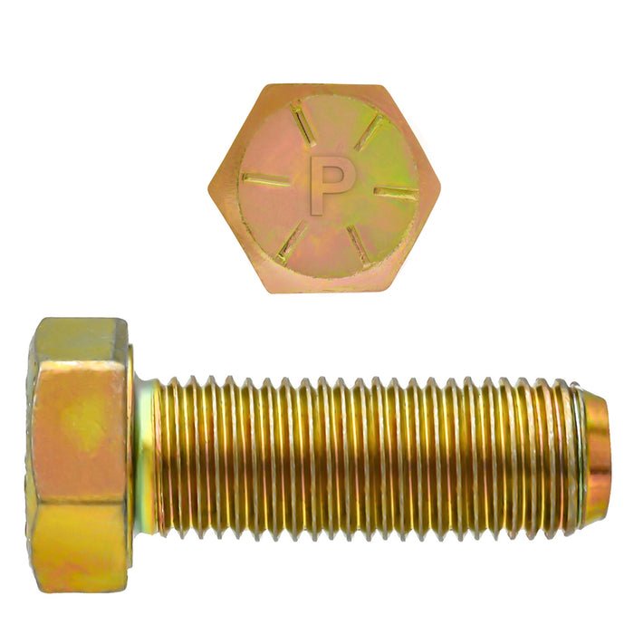 H. Paulin (680) 080-762 Paulin 7/8"-14 x 2" Hex Head Cap Screws Grade 8 UNF Zinc FT 20 Pcs