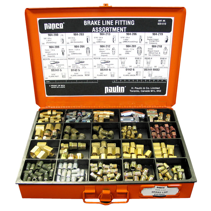 H. Paulin (680) 020-510 Paulin Brake Line Merchandisers and Assortments 1Pcs