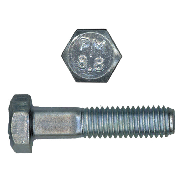 H. Paulin 024-802 Paulin M6-1.00 x 12mm Metric Hex Flange Bolts Zinc Class 10.9 Coarse Thread FT 8 Pcs