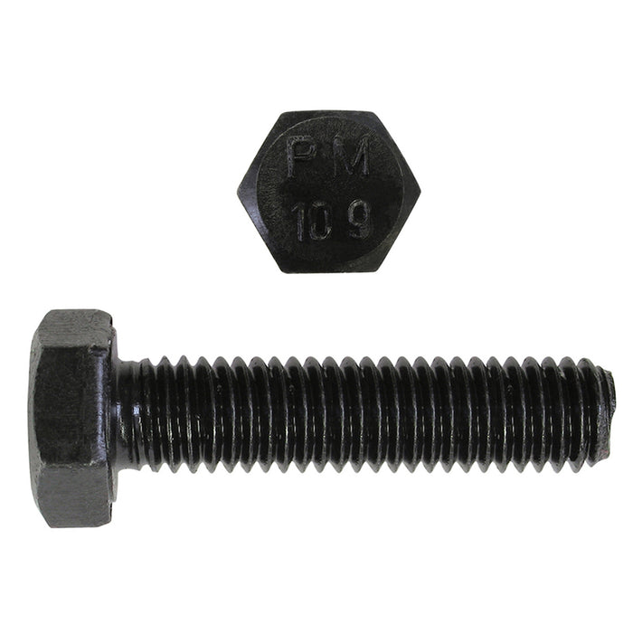 H. Paulin 612-469 Paulin M16-2.00 x 60mm Metric Hex Head Cap Screws CL 10.9 Coarse Bare Metal DIN933 FT 25 Pcs