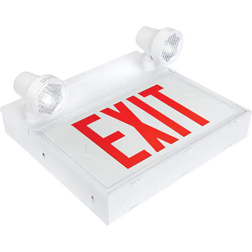 Exit Sign with Security Lights - XI789