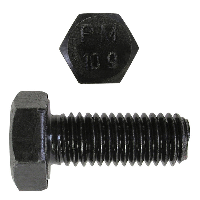 H. Paulin (680) 612-520 Paulin M20-2.50 x 40mm Metric Hex Head Cap Screws CL 10.9 Coarse Bare Metal DIN933 FT 25 Pcs
