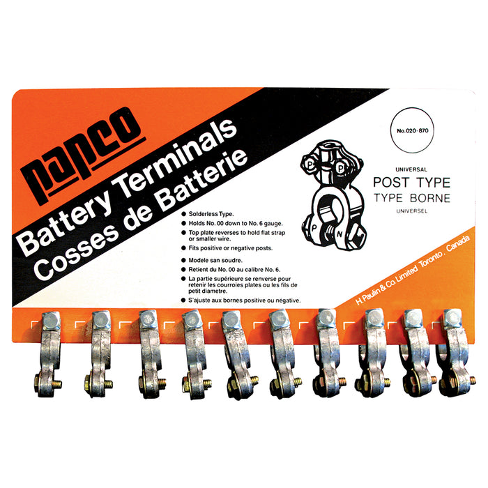 H. Paulin (680) 020-870 Papco Assortments Emergency Terminal 1 Pcs