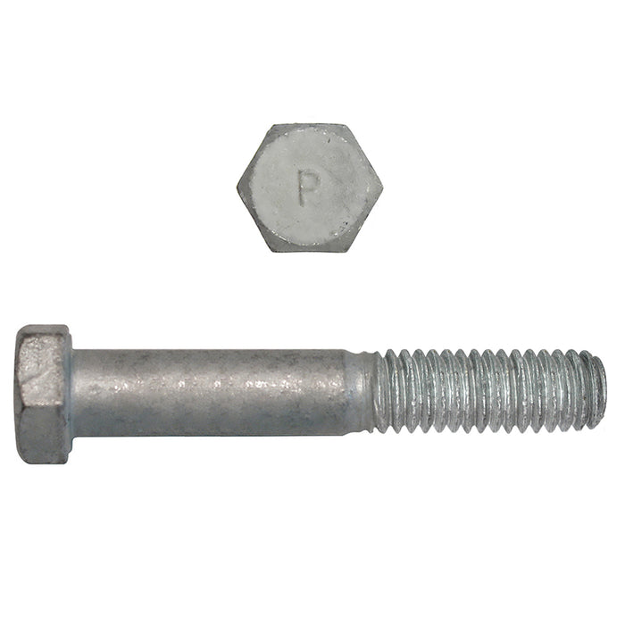 H. Paulin (680) 850-453 Paulin 5/16"-18 x 2-1/2" Hex Head Cap Screws Grade 2 UNC Galvanized PT 100 Pcs