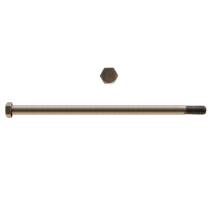 H. Paulin B078-824 Paulin 1"-12 x 10" Hex Head Cap Screws Grade 8 UNF Bare Metal PT 15 Pcs