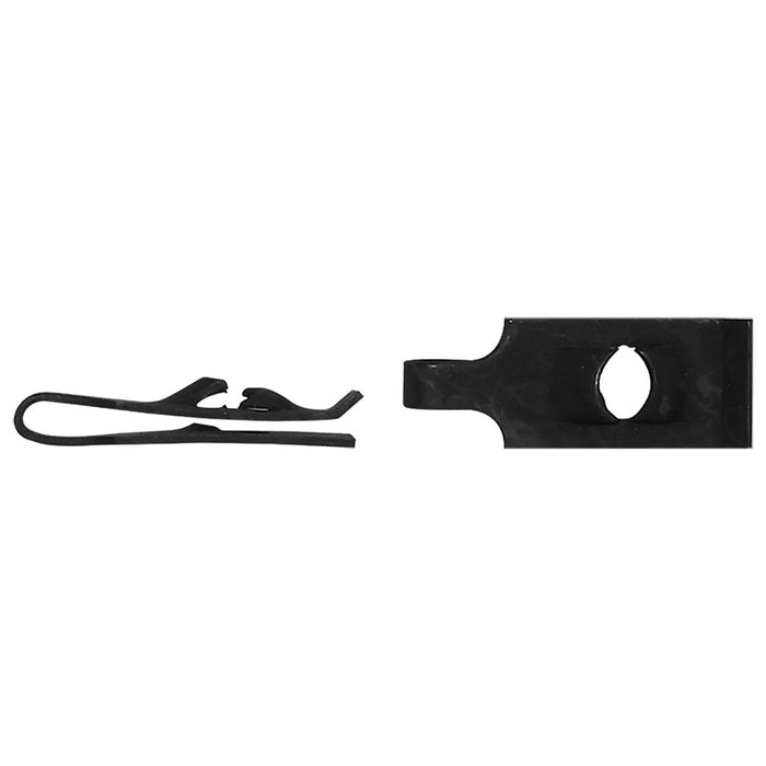 H. Paulin 240-243 Papco 10"-24 Speed Nuts Steel Bare Metal 100Pcs