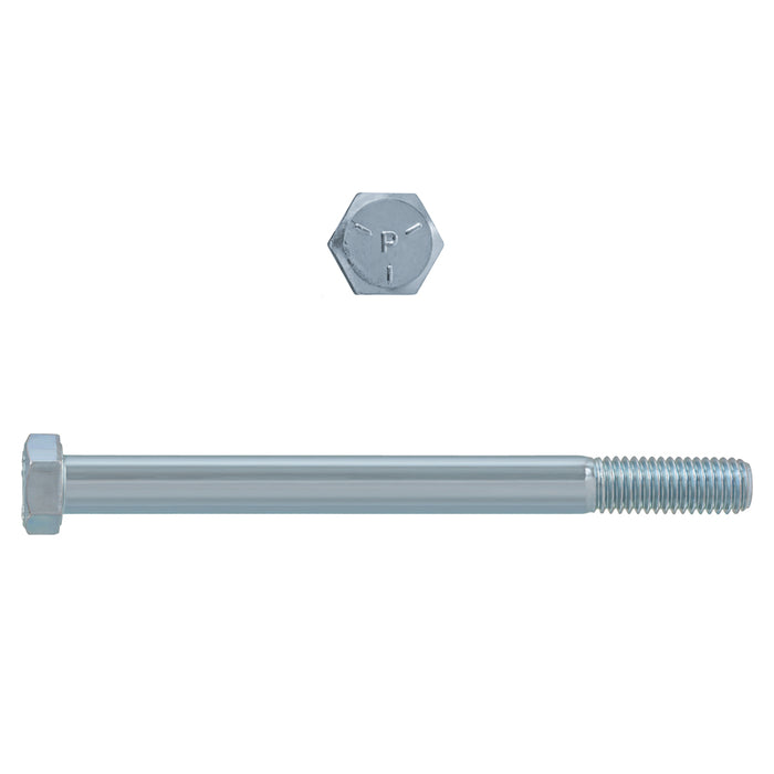 H. Paulin 075-599 Paulin 1/2"-13 x 6" Hex Head Cap Screws Grade 5 UNC Zinc PT 25 Pcs