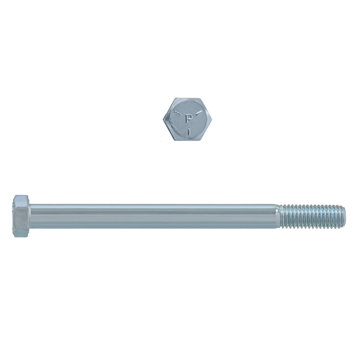 H. Paulin (680) B075-601 Paulin 1/2"-13 x 7" Hex Head Cap Screws Grade 5 UNC Zinc PT 90 Pcs