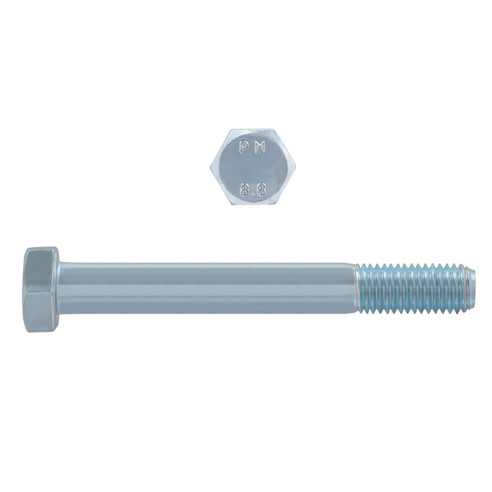 H. Paulin 608-474 Paulin M16-2.00 x 80mm Metric Hex Head Cap Screws CL 8.8 Coarse Zinc DIN931 PT 25 Pcs