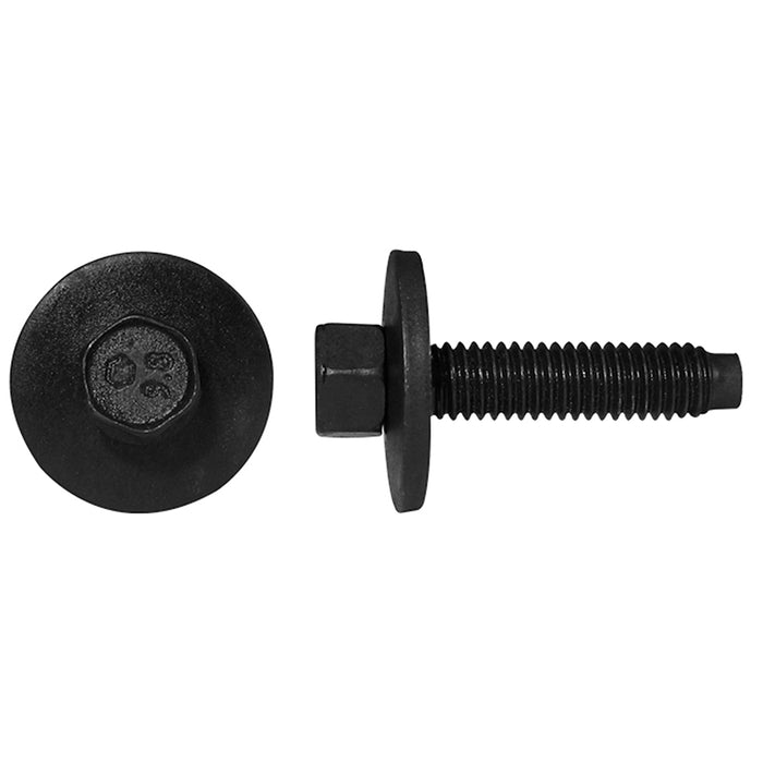 H. Paulin (680) 910-0060 Papco M6-1 x 28mm Body Bolts Phosphate 4Pcs