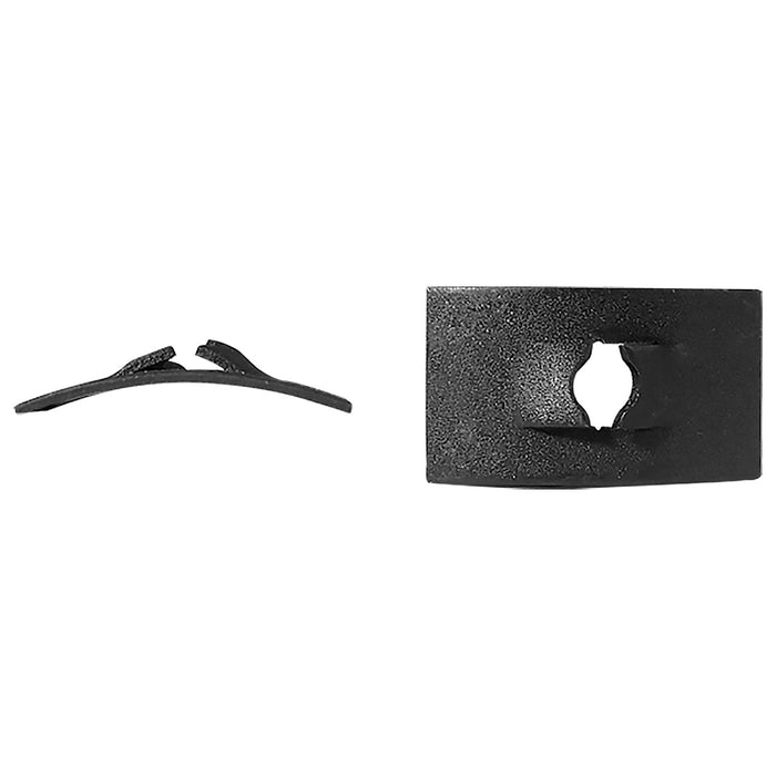 H. Paulin 240-127 Papco No.10 Speed Nuts Steel Bare Metal 100Pcs