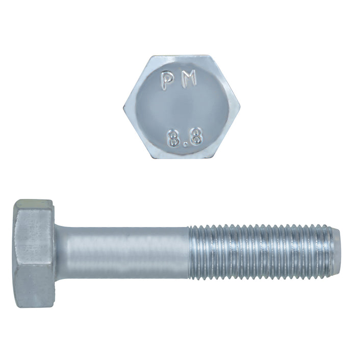 H. Paulin 609-322 Paulin M8-1 x 40mm Metric Hex Head Cap Screws CL 8.8 Fine Zinc DIN960 PT 50 Pcs