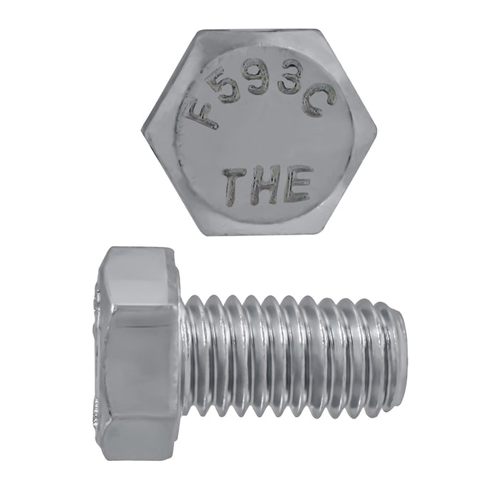 H. Paulin (680) 5000-534 Paulin 7/16"-14 x 1" Hex Head Cap Screws 18.8 Stainless UNC FT 25 Pcs