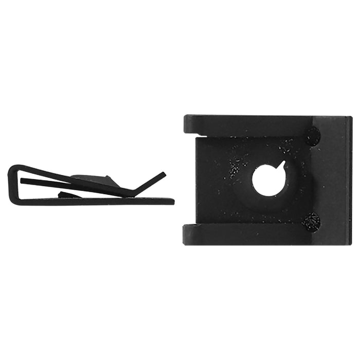 H. Paulin (680) 240-710 Papco No.10 U Nuts Steel Bare Metal 25Pcs