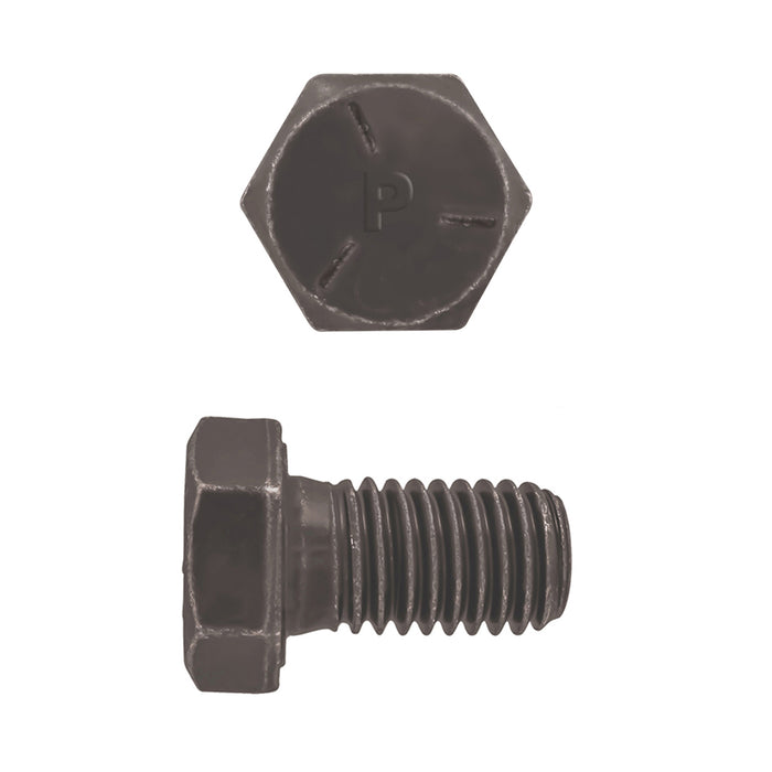 H. Paulin (680) 073-305 Paulin 1/4"-20 x 1/2" Hex Head Cap Screws Grade 5 UNC Bare Metal FT 100 Pcs