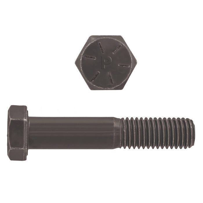 H. Paulin (680) B077-681 Paulin 5/8"-11 x 3-1/2" Hex Head Cap Screws Grade 8 UNC Bare Metal PT 100 Pcs