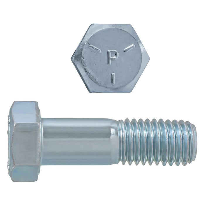 H. Paulin B075-721 Paulin 3/4"-10 x 3" Hex Head Cap Screws Grade 5 UNC Zinc PT 80 Pcs