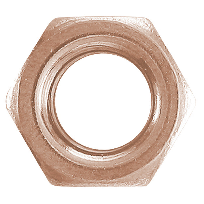 H. Paulin (680) 024-260 Paulin M10-1.25 Metric Finished Hex Nuts CL 8 Zinc - Red Fine 12Pcs