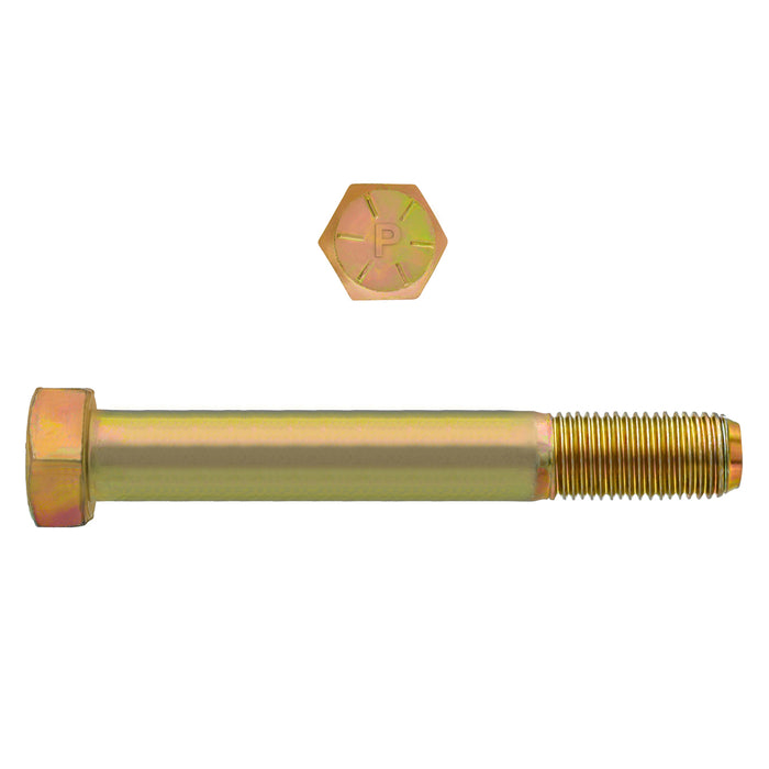 H. Paulin (680) 080-728 Paulin 3/4"-16 x 5-1/2" Hex Head Cap Screws Grade 8 UNF Zinc-Yellow PT 20 Pcs