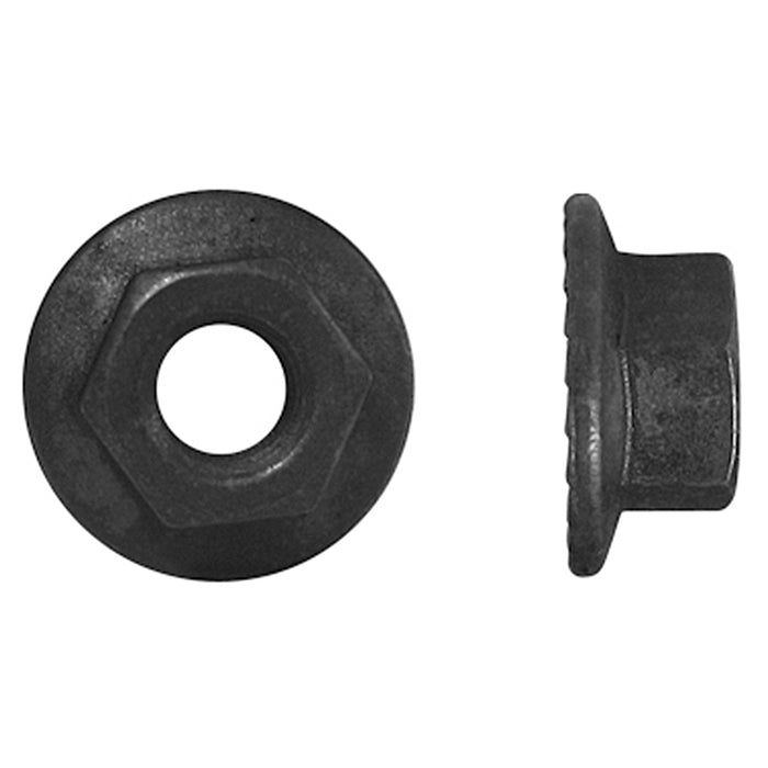 H. Paulin 910-0165 Papco M6-1.00 Metric Flange Nuts Class 10 DIN-6923 Steel Phosphate 6Pcs