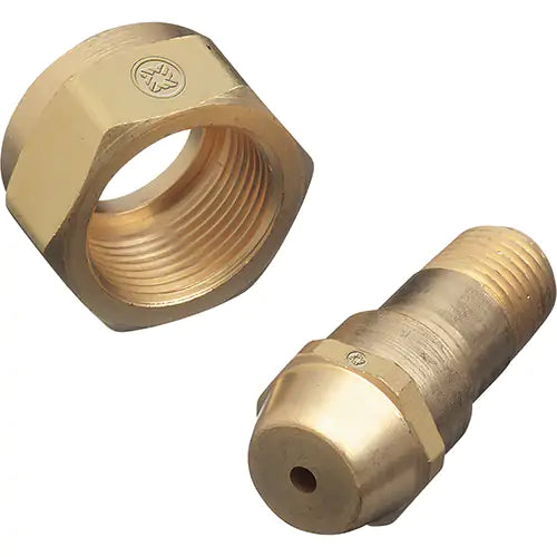 Regulator Nuts & Nipples, Brass & Stainless Steel - 300-2
