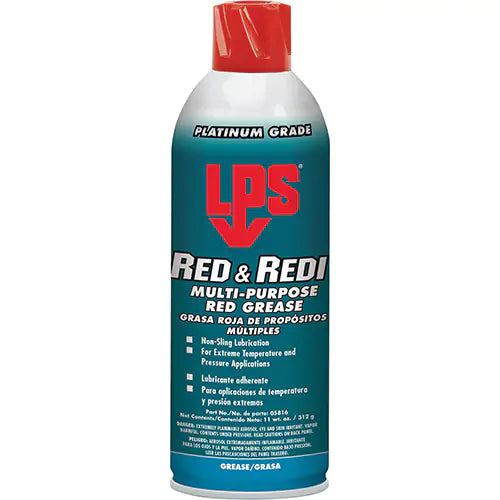 Red & Redi Multi-Purpose Red Grease - C05816