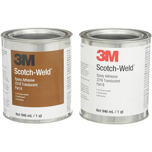 Scotch-Weld™ Adhesive - 2216-1QT-KIT-CLR