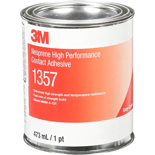 Scotch-Weld™ Neoprene High-Performance Contact Adhesive - 1357-1PT-GRY