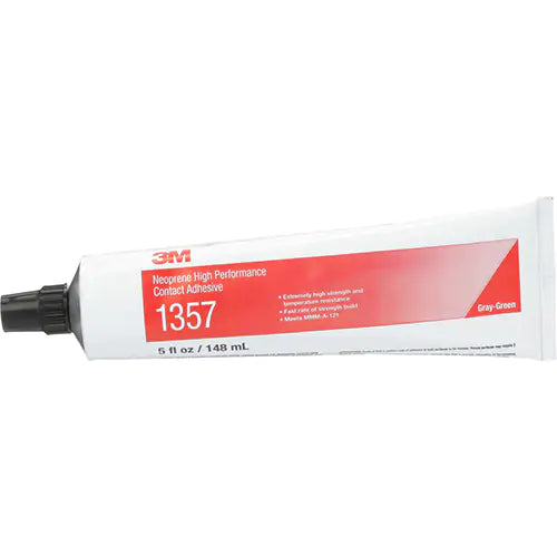 Scotch-Weld™ Neoprene High-Performance Contact Adhesive - 1357-TUBE-GRY
