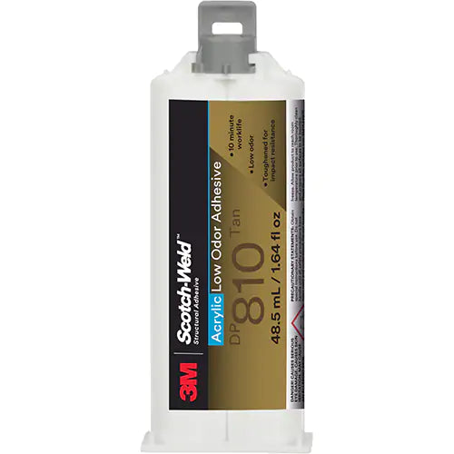 Scotch-Weld™ Low-Odor Acrylic Adhesive - DP810-1.64OZ-TAN