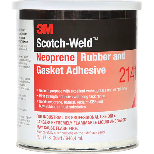 High-Performance Rubber & Gasket Adhesive - 2141-1QT