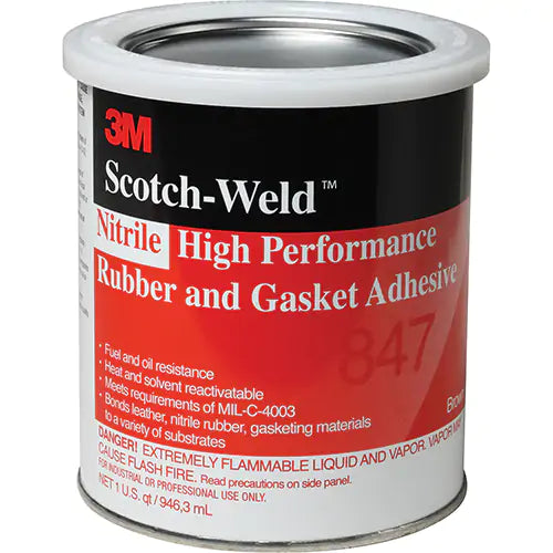 Scotch-Weld™ High-Performance Rubber & Gasket Adhesive - 847-1GAL