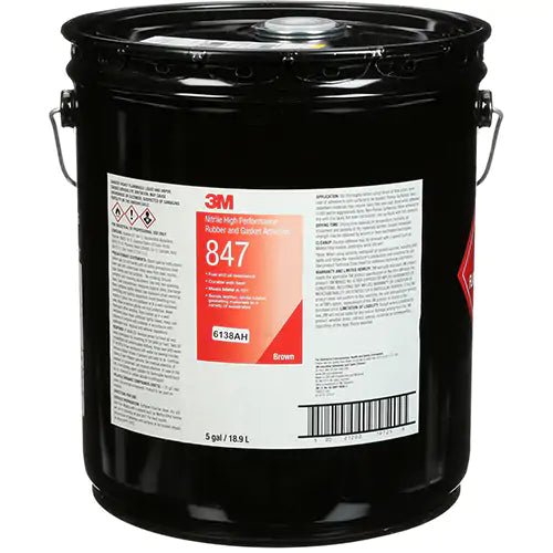 Scotch-Weld™ High-Performance Rubber & Gasket Adhesive - 847-5GAL