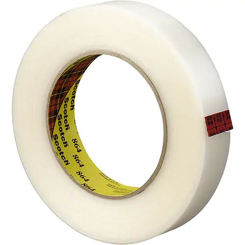 Scotch® Reinforced Strapping Tape - 864-12X330-CLR