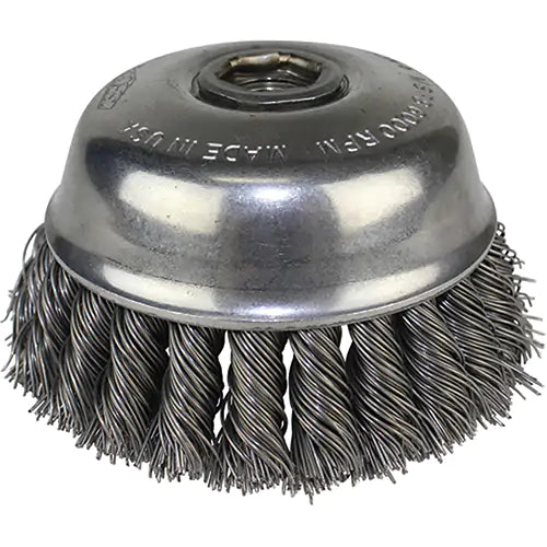 Knot Wire Cup Brushes 5/8"-11 - 0003303400
