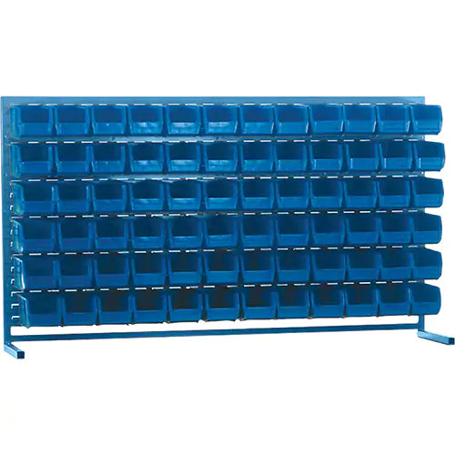 Louvered Rack with Bins - CB175