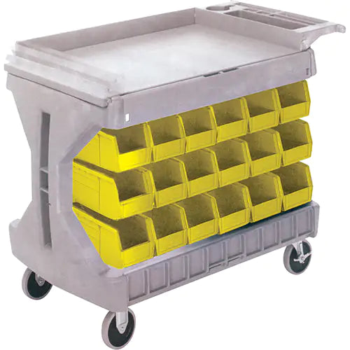 Pro Cart With Yellow Bins - CC832