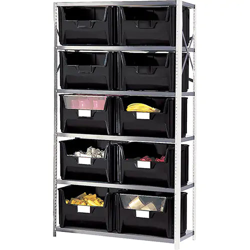 Shelving Unit with Stacking Bins - CF065