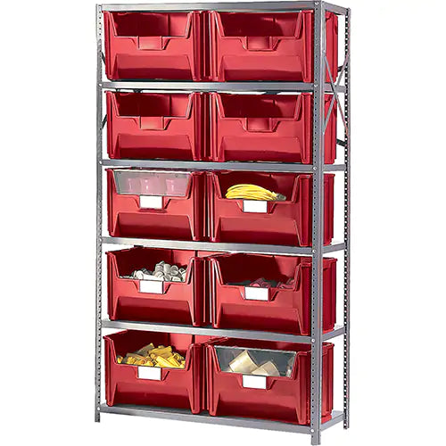 Shelving Unit with Stacking Bins - CF066