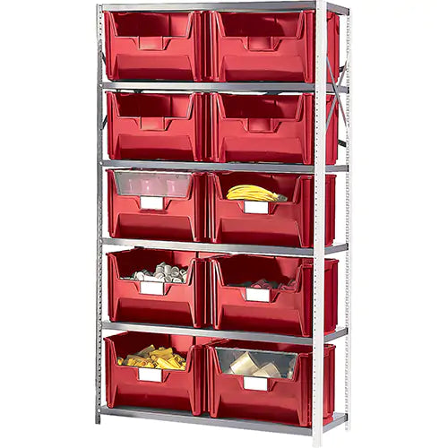 Shelving Unit with Stacking Bins - CF067
