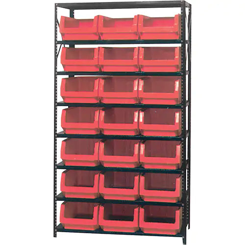 Shelving Unit with Stacking Bins - CF072