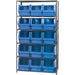 Shelving Unit with Stacking Bins - CF081